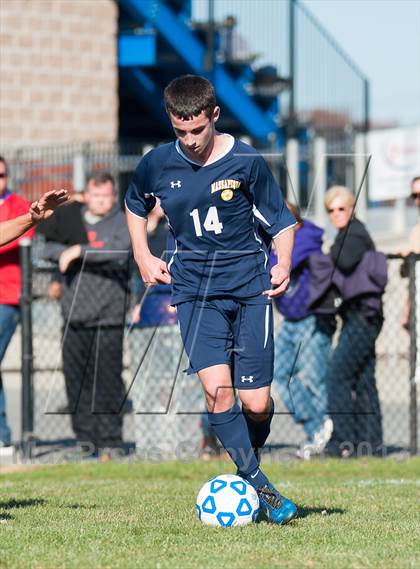 Thumbnail 3 in Monroe-Woodbury vs. Massapequa (NYSPHSAA Class AA Semifinal) photogallery.