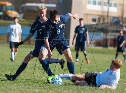 Thumbnail 1 in Monroe-Woodbury vs. Massapequa (NYSPHSAA Class AA Semifinal) photogallery.