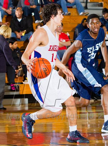 Thumbnail 1 in Dawson @ Alief Elsik (McDonald's Texas Invitational) photogallery.