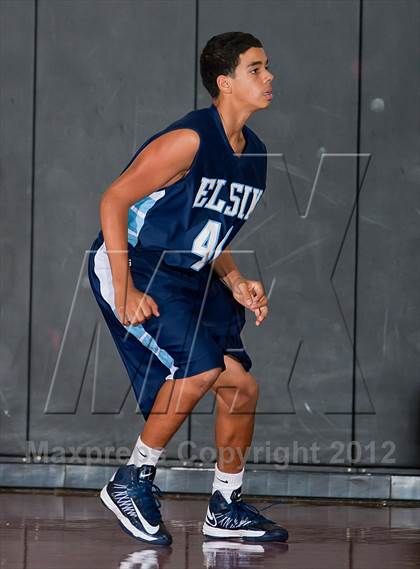 Thumbnail 2 in Dawson @ Alief Elsik (McDonald's Texas Invitational) photogallery.