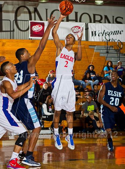 Thumbnail 2 in Dawson @ Alief Elsik (McDonald's Texas Invitational) photogallery.