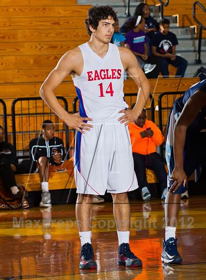 Thumbnail 3 in Dawson @ Alief Elsik (McDonald's Texas Invitational) photogallery.