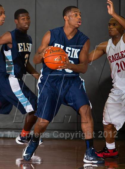 Thumbnail 1 in Dawson @ Alief Elsik (McDonald's Texas Invitational) photogallery.
