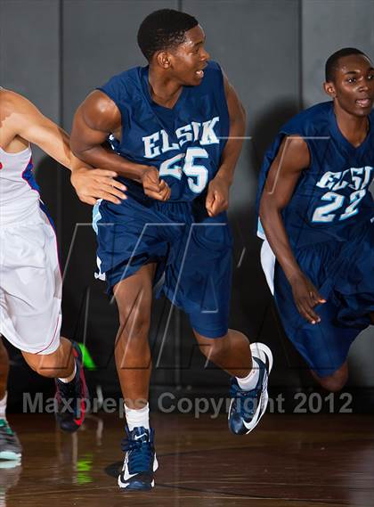 Thumbnail 2 in Dawson @ Alief Elsik (McDonald's Texas Invitational) photogallery.