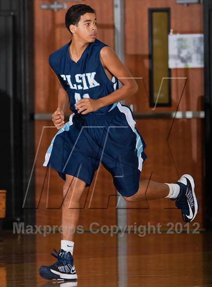 Thumbnail 3 in Dawson @ Alief Elsik (McDonald's Texas Invitational) photogallery.