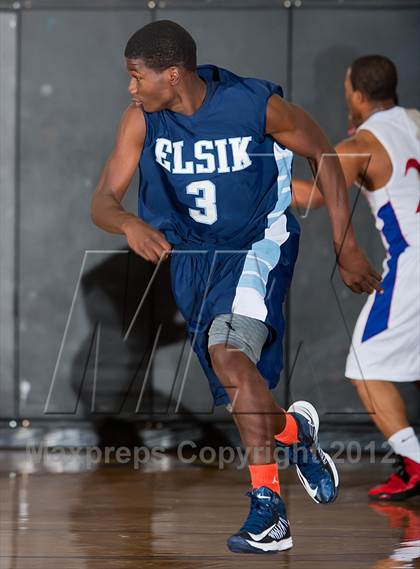 Thumbnail 3 in Dawson @ Alief Elsik (McDonald's Texas Invitational) photogallery.