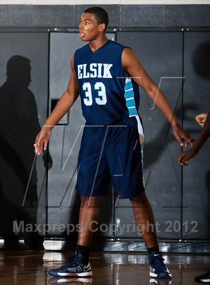 Thumbnail 3 in Dawson @ Alief Elsik (McDonald's Texas Invitational) photogallery.