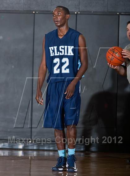 Thumbnail 2 in Dawson @ Alief Elsik (McDonald's Texas Invitational) photogallery.
