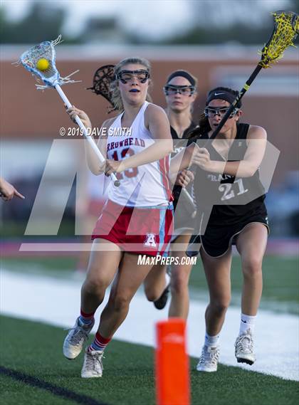 Thumbnail 3 in Franklin vs Arrowhead Red (WLF Semifinal) photogallery.