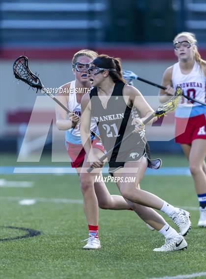 Thumbnail 3 in Franklin vs Arrowhead Red (WLF Semifinal) photogallery.