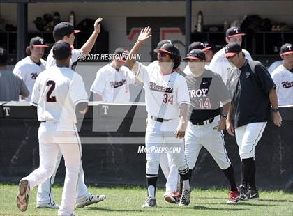 Thumbnail 3 in Downers Grove South @ Troy (Anaheim Lions Tournament) photogallery.