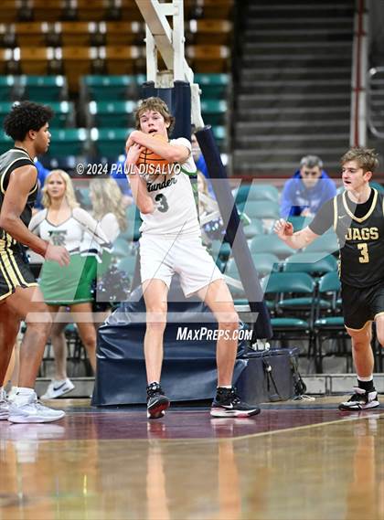 Thumbnail 2 in Rock Canyon vs. ThunderRidge (CHSAA 6A Great 8) photogallery.