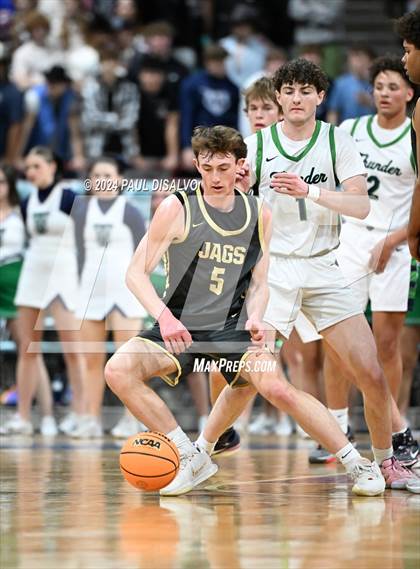 Thumbnail 3 in Rock Canyon vs. ThunderRidge (CHSAA 6A Great 8) photogallery.