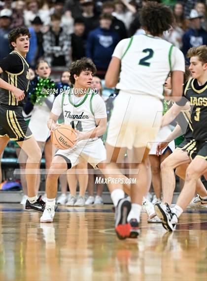 Thumbnail 3 in Rock Canyon vs. ThunderRidge (CHSAA 6A Great 8) photogallery.
