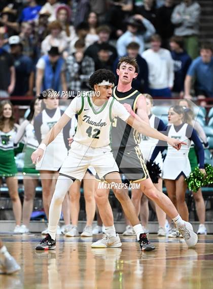 Thumbnail 3 in Rock Canyon vs. ThunderRidge (CHSAA 6A Great 8) photogallery.