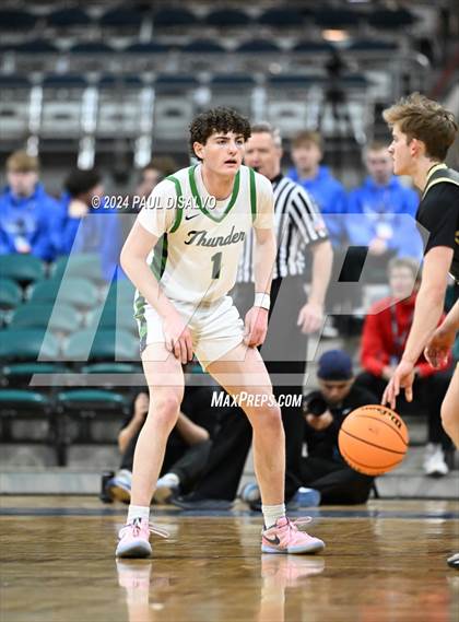 Thumbnail 3 in Rock Canyon vs. ThunderRidge (CHSAA 6A Great 8) photogallery.