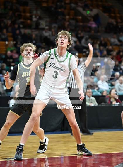 Thumbnail 3 in Rock Canyon vs. ThunderRidge (CHSAA 6A Great 8) photogallery.