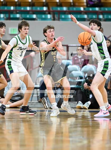 Thumbnail 3 in Rock Canyon vs. ThunderRidge (CHSAA 6A Great 8) photogallery.