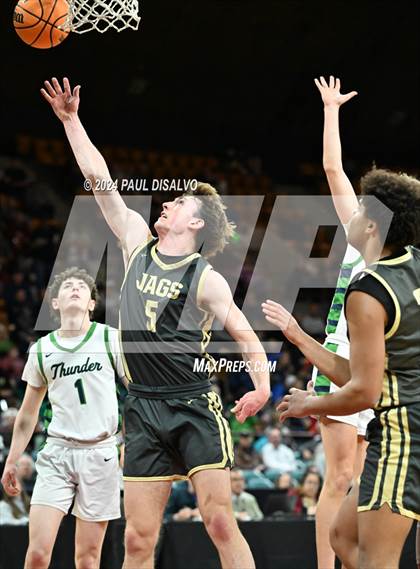 Thumbnail 3 in Rock Canyon vs. ThunderRidge (CHSAA 6A Great 8) photogallery.