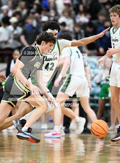 Thumbnail 3 in Rock Canyon vs. ThunderRidge (CHSAA 6A Great 8) photogallery.