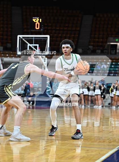 Thumbnail 1 in Rock Canyon vs. ThunderRidge (CHSAA 6A Great 8) photogallery.