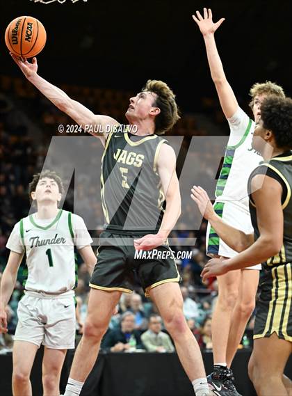 Thumbnail 2 in Rock Canyon vs. ThunderRidge (CHSAA 6A Great 8) photogallery.