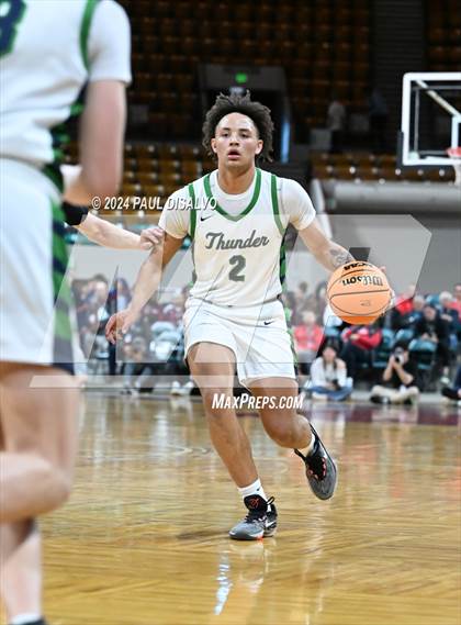 Thumbnail 2 in Rock Canyon vs. ThunderRidge (CHSAA 6A Great 8) photogallery.