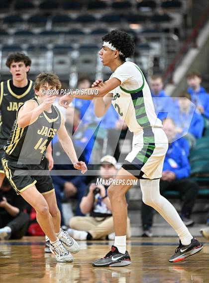 Thumbnail 2 in Rock Canyon vs. ThunderRidge (CHSAA 6A Great 8) photogallery.