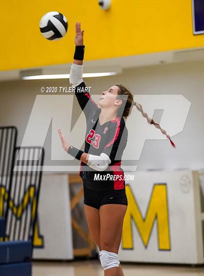 Thumbnail 2 in Terre Haute South Vigo vs. Brownsburg (IHSAA 4A Sectional Semifinal) photogallery.