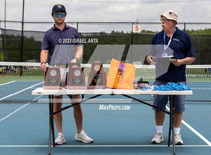 Thumbnail 1 in  Community School of Davidson vs. Raleigh Charter (NCHSAA 2A Individuals & Doubles Finals - Awards) photogallery.