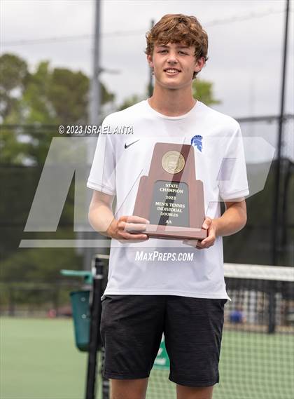 Thumbnail 1 in  Community School of Davidson vs. Raleigh Charter (NCHSAA 2A Individuals & Doubles Finals - Awards) photogallery.