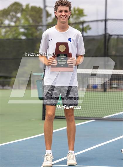 Thumbnail 2 in  Community School of Davidson vs. Raleigh Charter (NCHSAA 2A Individuals & Doubles Finals - Awards) photogallery.