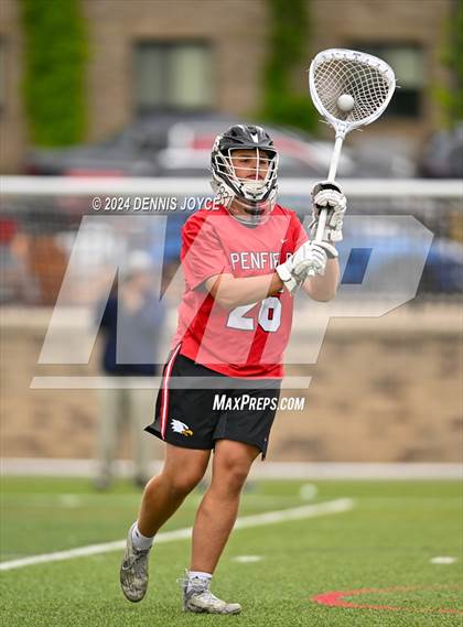 Thumbnail 1 in Penfield @ McQuaid Jesuit (NYSPHSAA Section V Class A Finals) photogallery.