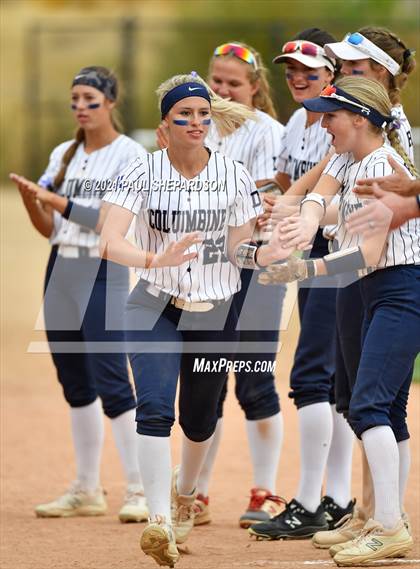 Thumbnail 2 in Legend vs. Columbine (CHSAA 5A State Final Game) photogallery.
