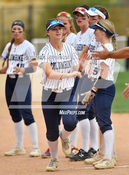 Thumbnail 1 in Legend vs. Columbine (CHSAA 5A State Final Game) photogallery.
