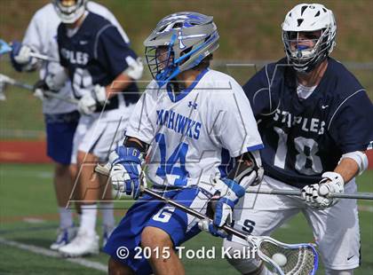 Thumbnail 2 in Staples vs Glastonbury (CIAC Class L Quarterfinal) photogallery.