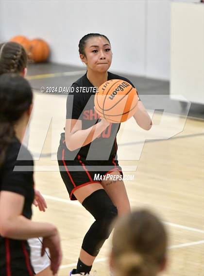 Thumbnail 2 in Summit Shasta @ Valley Christian (CIF State NorCal D5 Playoff) photogallery.