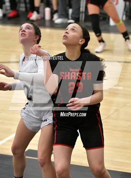 Thumbnail 3 in Summit Shasta @ Valley Christian (CIF State NorCal D5 Playoff) photogallery.