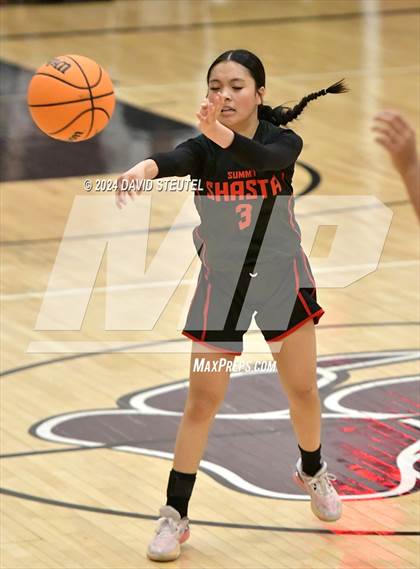 Thumbnail 2 in Summit Shasta @ Valley Christian (CIF State NorCal D5 Playoff) photogallery.