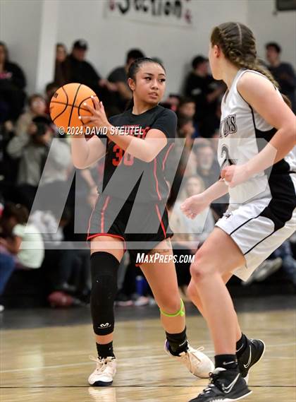 Thumbnail 1 in Summit Shasta @ Valley Christian (CIF State NorCal D5 Playoff) photogallery.