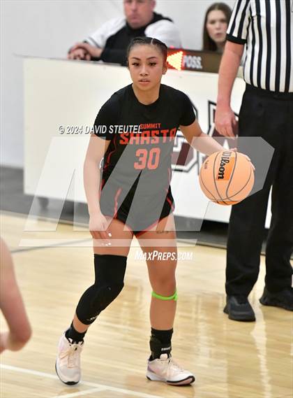 Thumbnail 3 in Summit Shasta @ Valley Christian (CIF State NorCal D5 Playoff) photogallery.