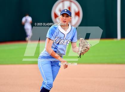 Thumbnail 3 in Hallsville vs. Lake Creek (UIL Softball 5A D2 Final) photogallery.