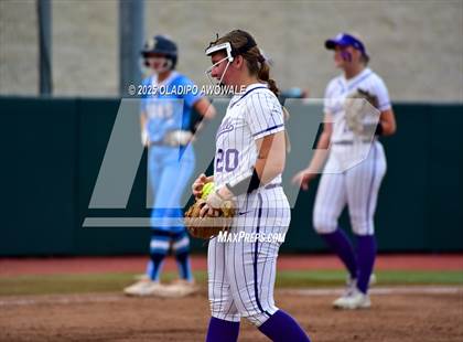 Thumbnail 1 in Hallsville vs. Lake Creek (UIL Softball 5A D2 Final) photogallery.