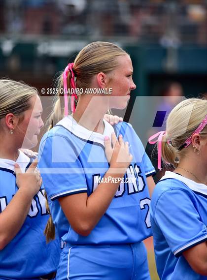 Thumbnail 2 in Hallsville vs. Lake Creek (UIL Softball 5A D2 Final) photogallery.