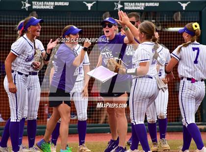 Thumbnail 3 in Hallsville vs. Lake Creek (UIL Softball 5A D2 Final) photogallery.