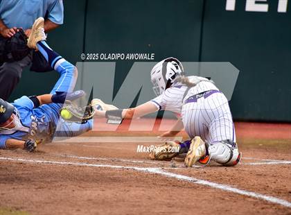 Thumbnail 3 in Hallsville vs. Lake Creek (UIL Softball 5A D2 Final) photogallery.