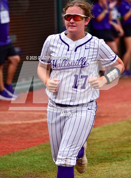 Thumbnail 3 in Hallsville vs. Lake Creek (UIL Softball 5A D2 Final) photogallery.