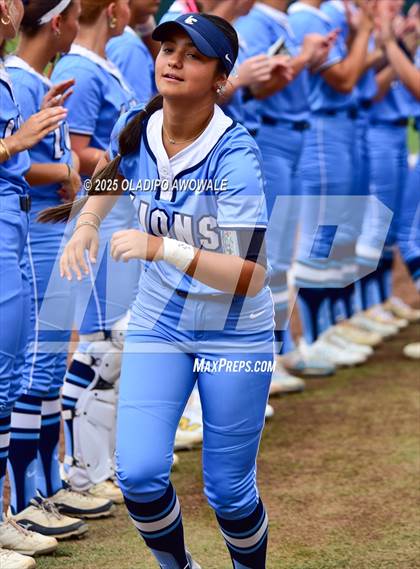 Thumbnail 2 in Hallsville vs. Lake Creek (UIL Softball 5A D2 Final) photogallery.