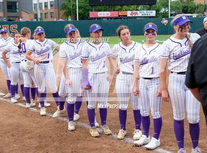 Thumbnail 1 in Hallsville vs. Lake Creek (UIL Softball 5A D2 Final) photogallery.