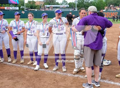 Thumbnail 1 in Hallsville vs. Lake Creek (UIL Softball 5A D2 Final) photogallery.